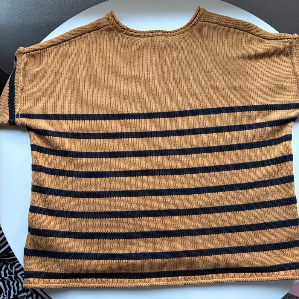 Madewell Conway Pullover Sweater! 100% cotton, Like New! - Picture 5 of 10